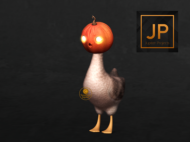 Second Life Marketplace - 8.YOKAI - Autumn Goose - Boo Goose [hazel]